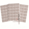 24 pcs, Furniture Felt Pads Set - Non-Slip Chair Leg Protectors, Silent Chair Leg Cushions for Sofa, Table & Stool.