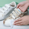 80 pcs Pack, Disposable Shoe Cleaning Wet Wipes for Sneakers, Joggers and all Soles, No rinse Required.