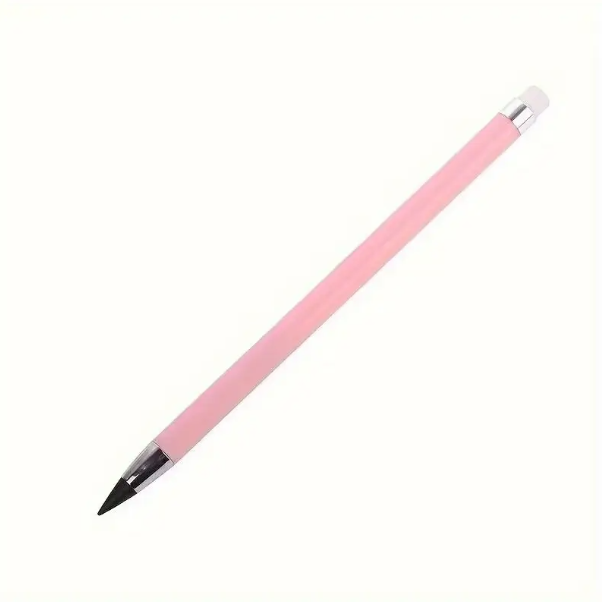 1 pc, Pencil that Never Runs Out No Need For Sharpening, New-Black Tip Technology with Eraser, Macaron Color, Durable and Creative Pencil. - Image 8