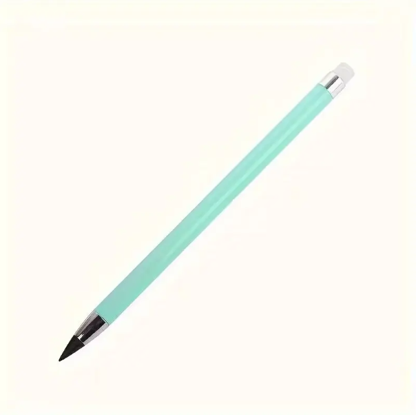 1 pc, Pencil that Never Runs Out No Need For Sharpening, New-Black Tip Technology with Eraser, Macaron Color, Durable and Creative Pencil. - Image 9