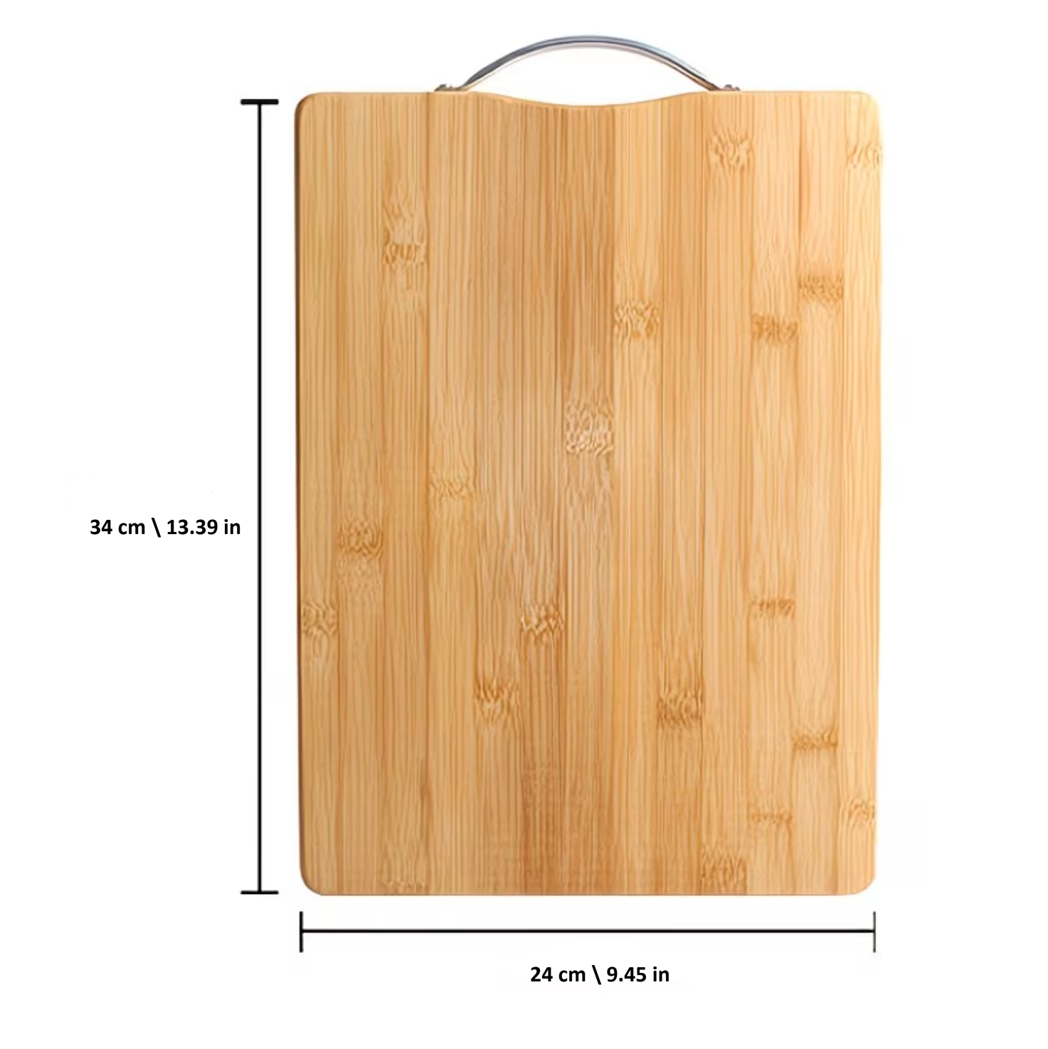 Bamboo Cutting and Chopping Board for Kitchen, Water Proof, Safe & Healthy, Knife-Friendly, Easy to Clean - Image 2