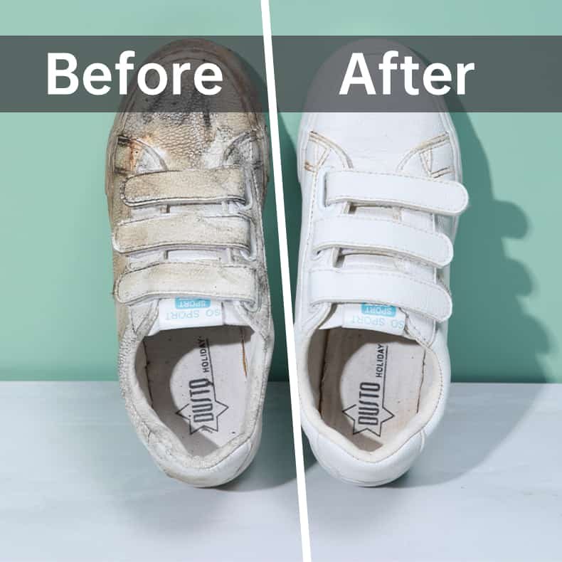 80 pcs Pack, Disposable Shoe Cleaning Wet Wipes for Sneakers, Joggers and all Soles, No rinse Required. - Image 3